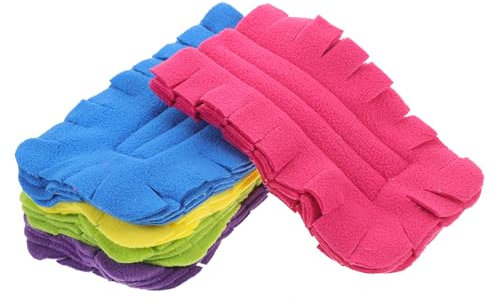 HAPINARY 5piezas Cepillo Repuesto De Plumero Recambios Reutilizables Cabezal De Cepillo De Limpieza Para Oficina y Hogar