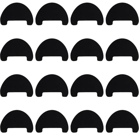 lasuroa 16pcs Protège-Orteils pour Chaussures, Patchs de Réparation pour Éviter Trous et Plis Dans Baskets et Bottes (Style A)