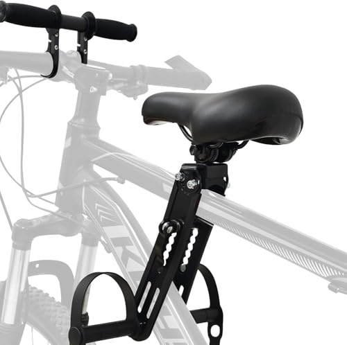 Fuutilake Kids Bike Seat & Armrest for Mountain Bikes,Kids Bike Seat,Bicycle Seat Toddler,Mountain Bikes Accessories Front Mounted Child Bike Seat for Children 2-5 Years (style A)