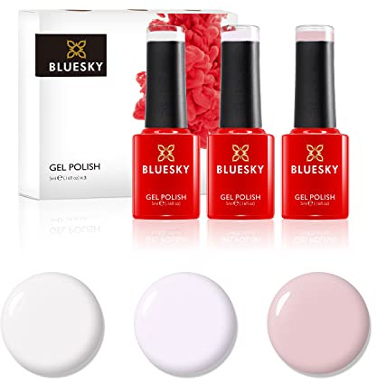 Bluesky Gel Polish Mini Set - French Manicure (3 X 5ml)
