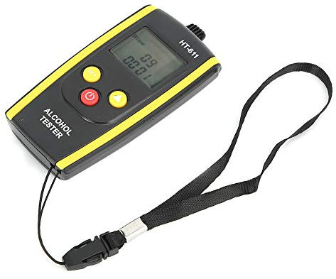 Alcoholímetro de alta resolución con alcoholímetro HT-611, alcoholímetro sin contacto con pantalla LCD K4b945