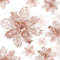 KAHEIGN 36Pcs Weihnachtsbaum Glitzer Blumen Rosegold Weihnachten Glitzer Weihnachtsstern Blumen Kunstblumen, 7,5/10/15 cm Weihnachtsbaum Ornament Weihnachten Blumen Dekor Ornament