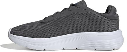 adidas Herren Cloudfoam Comfy Shoes Schuhe, Grey Five/FTWR White/Bright royal, 48 EU