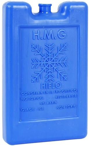 PARENCE.- Bolsas de Hielo Reutilizables 500ML - Bolsa de Hielo, Bolsa Nevera, Nevera - 180x115x32 mm, Picnics, Camping, Senderismo, Azul