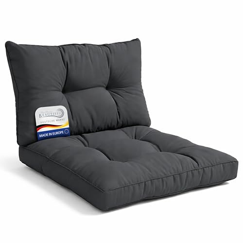Beautissu Set Cojines Sofa Exterior Jardin para Silla Lounge Ratán