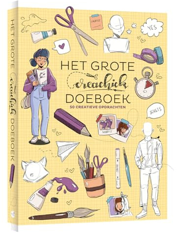 Het grote CreaChick doeboek: 50 creatieve opdrachten