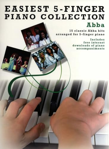 Easiest five finger piano collection: abba piano+telechargement