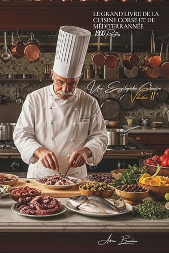 Le Grand Livre de la Cuisine Corse et de Méditerranée (1000 recettes): Une Encyclopédie Culinaire Française - Volume 11