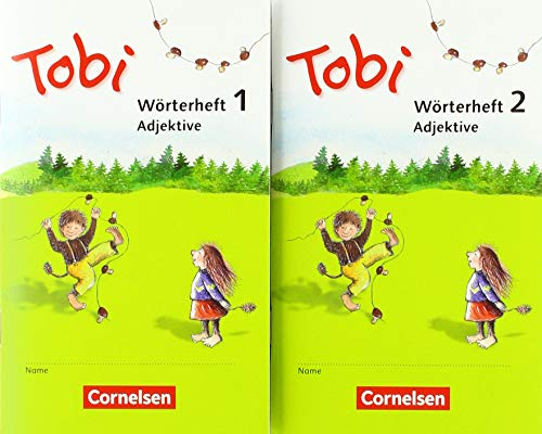 Tobi - Zu allen Ausgaben: Wörterhefte Adjektive - 2 verschiedene Übungshefte zum selbstständigen Lernen