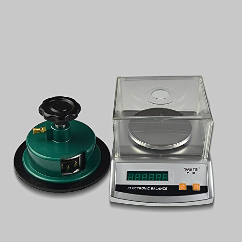 Eleoption 100 Sqcm Round Cardboard/Textile Carpet Sample Cutter, Applycation Weight Test with Precision Electronic Balance Scale 1000g / 0.01g Set
