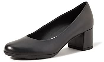 Geox D New ANNYA Mid A, Zapatos con Tacón para Mujer, Negro (Black C9997), 35 EU