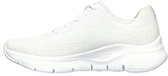 Skechers Relaxed Fit Max Cusioning Elite SR Outsole, Women's Trainers, Wnvr White Navy Red, 5 UK