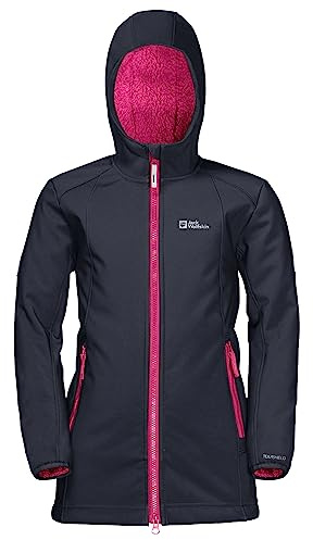 Jack Wolfskin Unisex Kinder Kissekat Coat Girls Jacket Farbe: night blue Groesse: 164