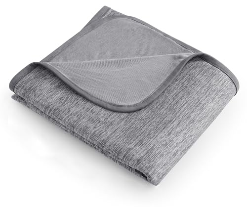 Bedsure Silky Soft Cooling Blanket Twin XL Size, 60x90, Dark Grey