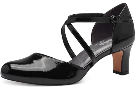 Tamaris Comfort Bottes Femme avec Semelle Amovible, déperlantes, Noir (Nappa Noir), Taille 42 EU