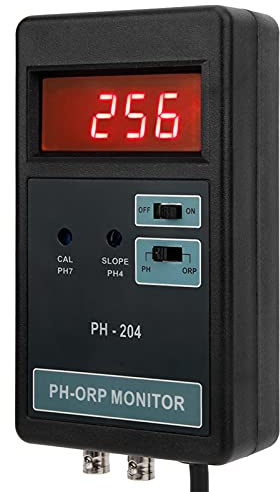 Digital pH-skärm, ORP-temperatur-PH-ORP-mätare, ORP-temperatur-monitor-styrenhet, kontinuerlig bildskärmsmätartestare (220 V 8 A)