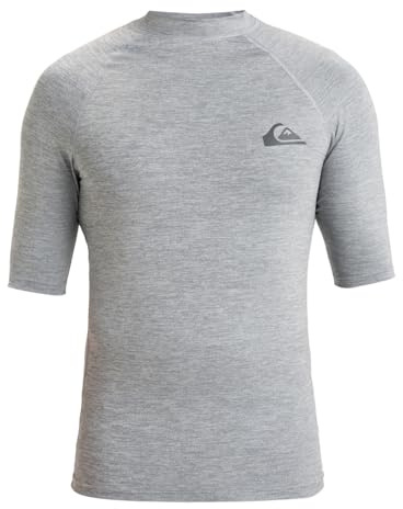 Quiksilver - Upf50 Ss S/SL Surf Tee for Mens - Quarry - M
