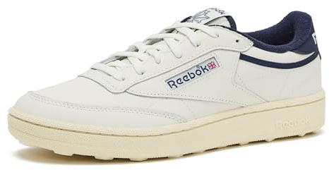 Reebok Club C Golf, Scarpe da Ginnastica Uomo, Gesso Vintage Chalk Vector Navy, 46 EU