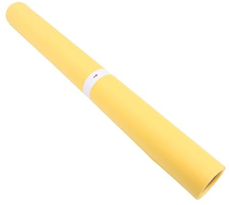 UPALDHOU Rollo de Papel de Rastreo Amarillo, Papel de Patrón de Costura Resistente y de Esquina para Hacer Prendas de Vestir, Ideal para Principiantes y Profesionales, Dibujo Amarillo Canario de 18
