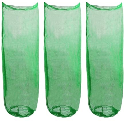 Bolsas de residuos de jardín, 3 piezas de mantenimiento de jardín con cordón para residuos verdes y jardinería interior al aire libre diario jardinero ayudante gestión orgánica paisajismo apoyo fiesta