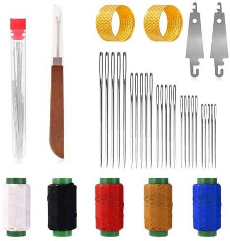 36 PCS Sewing Kit Ultra-Lightweight Multi-Purpose Sewing Tool Set with Needles Thread for Women Hand Repair