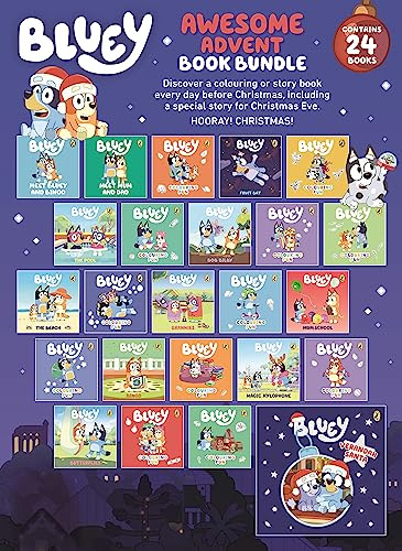 Bluey Advent Calendar Book Collection