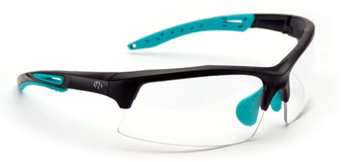 Walker's Unisex Sports Glasses Impact Resistant Durable Anti Slip Rubber Frame UV Protection Outdoor Shooting Clear Lens