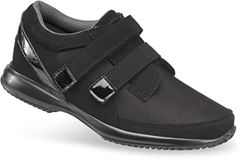 Podartis Zapatos MOD. DEAMBULO Sport Negro Post Operatorio SA300, Negro , 41 EU Larga