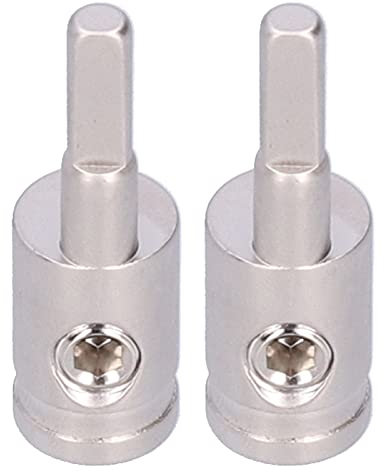 Wire Reducer, 2pcs 4 Gauge MP Input Reducer Car Audio Power/Ground Input Reducer Adapter Terminal Connector for Car Audio Amplifier