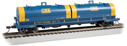 Bachmann Trains - 55' Steel CAR with Coil Load - CSX® #497582 - HO Scale