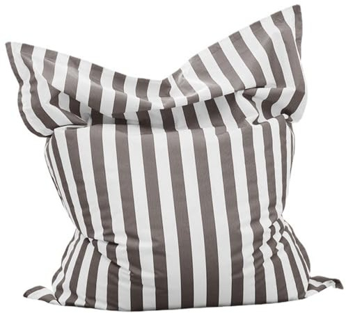Pouf Flottant Pour Piscine (housse De Pouf Uniquement, Sans Remplissage), Housse De Pouf D'extérieur Housse De Pouf Imperméable D'extérieur, Sans Remplissage, Rayures, Flotteurs De Piscine, Radeau ( C