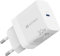 sonero USB C Ladegerät, Ladestecker Adapter, Netzteil 30 Watt Schnellladegerät kompatibel mit Apple iPhone 15, Samsung, Tablet, Laptop uvm, GaN PD Charger, Weiß