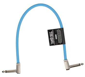 Ernie Ball Flex Patchkabel 12in - Blauw - Enkele