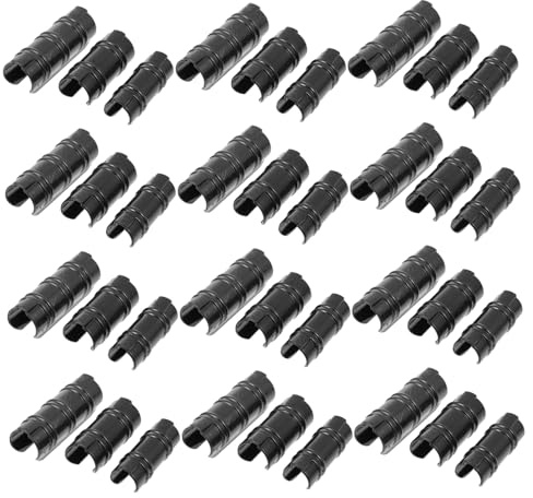 Homoyoyo 60piezas Accesorios para Tarjetas Laminadas Clips para Marcos de Invernaderos Clips para Varillas de Tubos para Uso Invernaderos