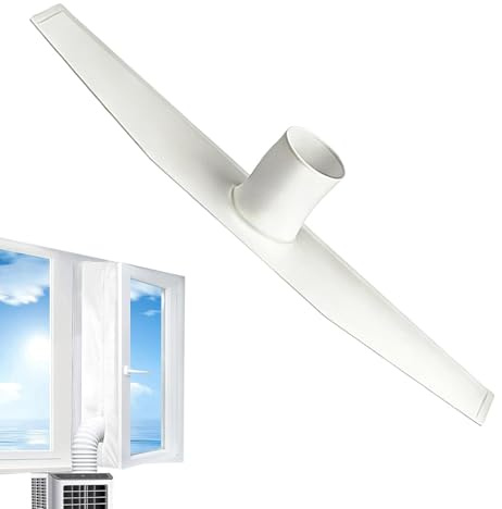 Portabelt AC-fönstertätningsmonteringssats | Varmluftsstopp HVAC-skyddsanordning,Karm Fönster Portabel AC Tätningssats,För installatörer hemförbättringsentusiaster ventilationsingenjörer
