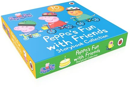 Peppa Pig: Peppa's Fun With Friends Collection (10 Picture Books 8x8 in Pizza Box)