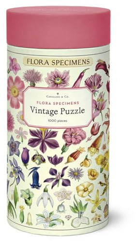 Cavallini & Co. Flora Specimens Puzzle, 1000 Teile