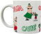 Bialetti Mug Tricolore Omino, Porcellana, 1 Stück (1er Pack), Durchsichtig
