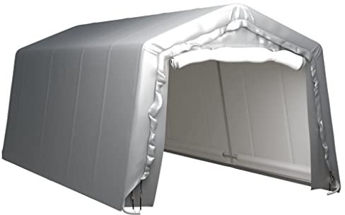 Hommdiy Lagerzelt 300x600 cm Stahl Grau