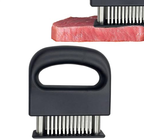 Ago per carne, strumento per tendere carne,Ago per tenderizer da bistecca | gadget da cucina – Martello da carne per martellare, classificare e marinare