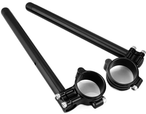 abrazadera elevadora manillar Manillar de motocicleta CNC 33 35 37 41 43 45 47 48 50 51 53 54 55 mm Clip On Horquilla Manillar Abrazadera ajustable