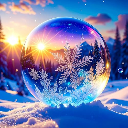 Picmondoo Diamond Painting - 50x50cm - Kristallwelt