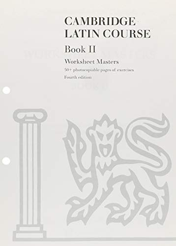 Cambridge Latin Course 4th Edition Book 2 Worksheet Masters