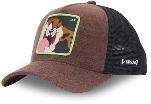 Capslab Taz Looney Tunes Marrone Berretto da Camionista