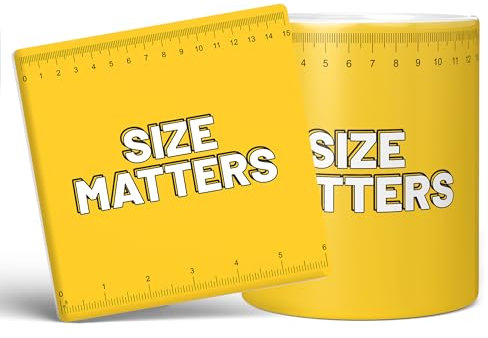 Mug Monster - Taza gigante de tamaño Matters, taza de té o café extra grande, taza de café de cerámica, regalo para hombres o mujeres, taza extragrande y gigante disponible, taza blanca de 20 onzas