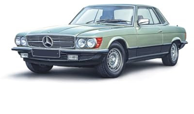 Italeri Mercedes-Benz 500 SLC | Auto Bausatz 1:24#3633