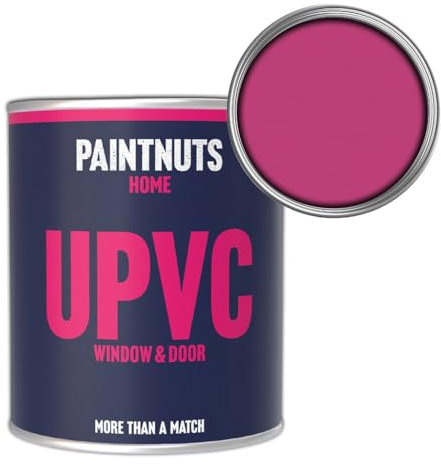 Paintnuts UPVC Window & Door Paint - RAL-4010 - TELEMAGENTA Gloss 250ml Tin