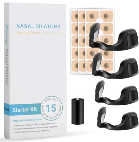 Nasenpflaster Magnet,Magnetische Nasenpflaster Schnarchen,Nasen Magnet Atmen,Nose Strips Magnet Anti-Schnarch-Nasenstreifen,Schnarchstopper für Besseres Atmen, Nasal Strips (Black)