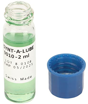 Xixian Huile Lubrifiante Synthétique pour Montre 9010A, 2 Ml, pour Roulement d'équilibre, Pièces de Contact d'engrenage, viscosité Stable de -40 °C à +70 °C, Empêche la Diffusion