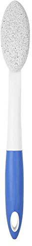 VIFERR Fuß-Bürste, Langer Stiel Entfernt Abgestorbene Haut Cutin Fuß Bürste mit Scrubbing Bimsstein-Fuss-Massage-Reiniger für Nasse Trockene Füße Beauty Fußpflege Werkzeug